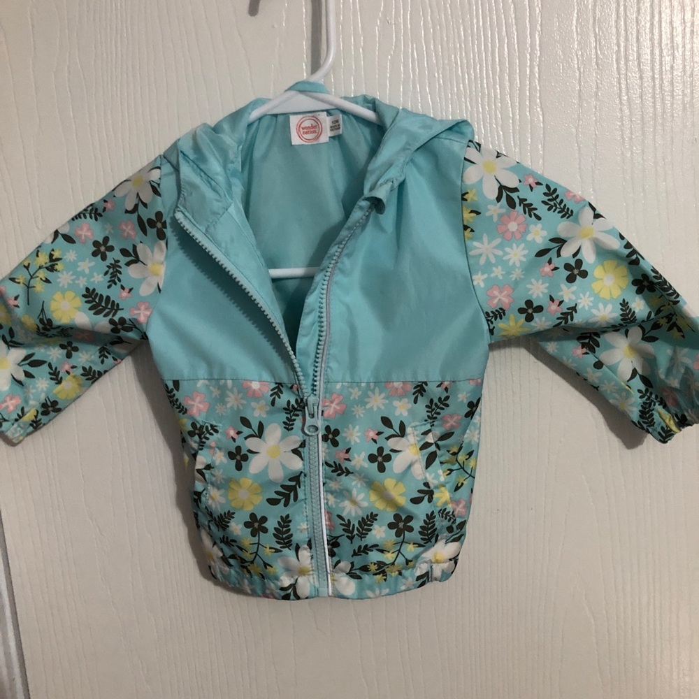 Girls Toddler Wind Breaker Jacket with Hoody’s